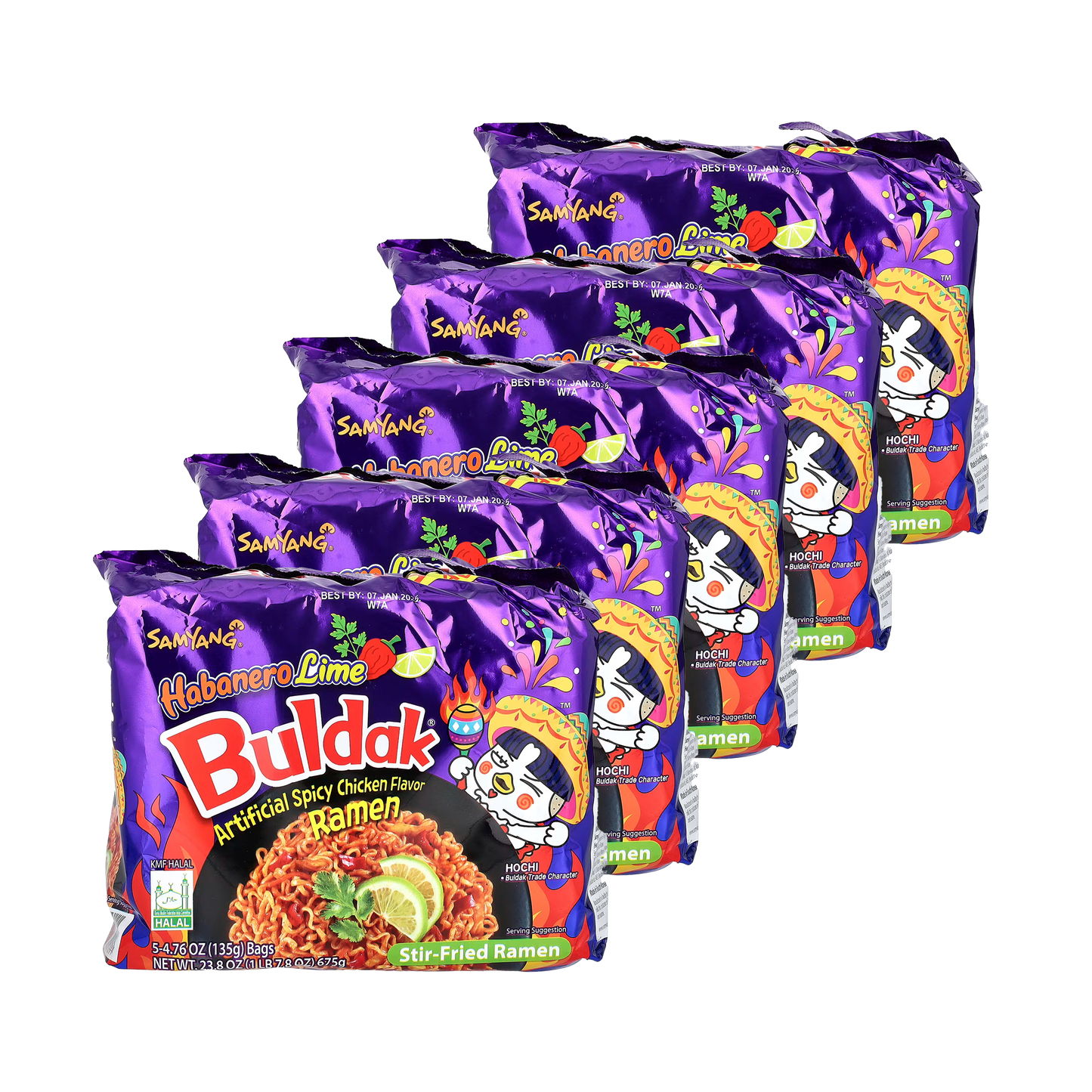 Buldak Habanero BUNDLE
