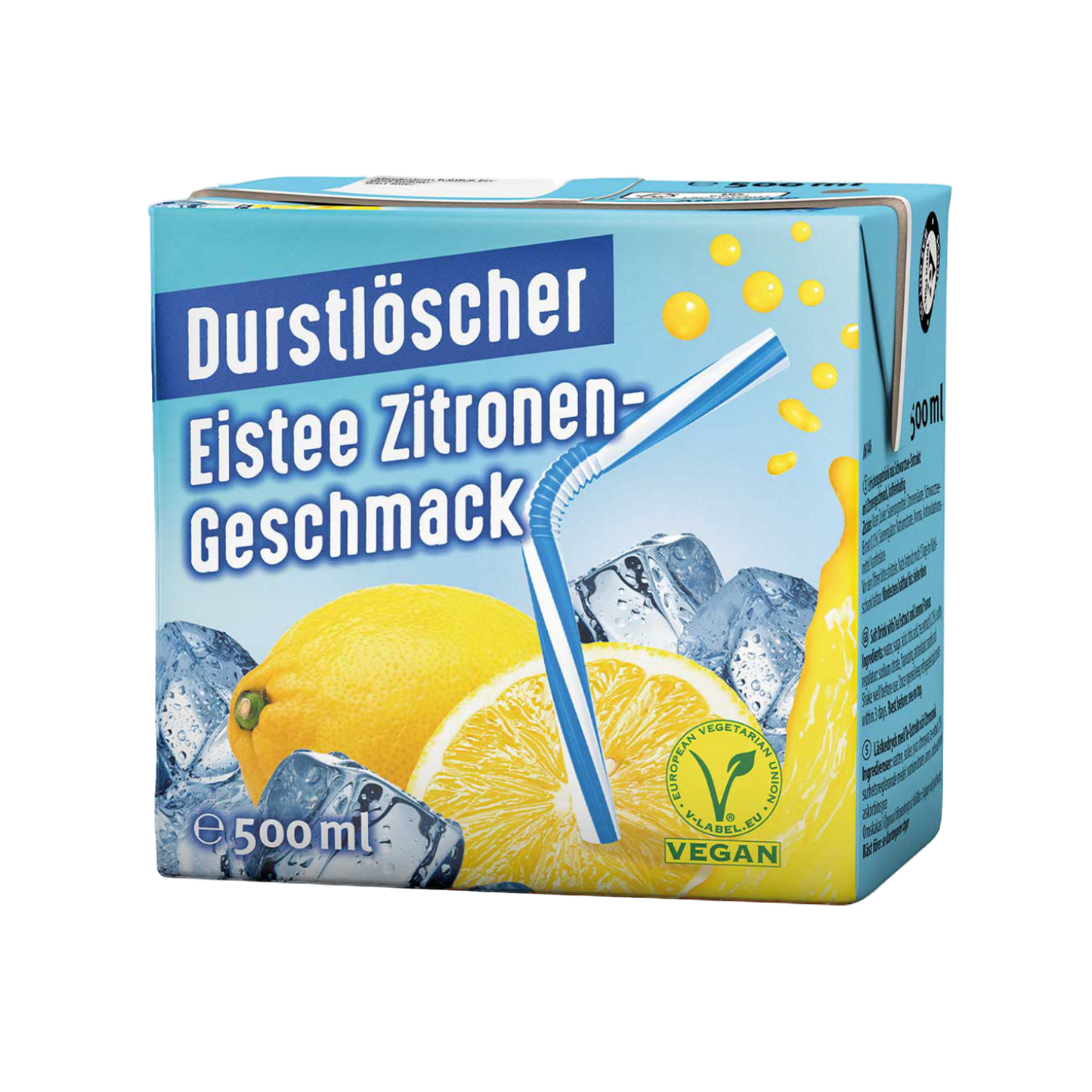 Durstlöscher Eistee Zitrone 0,5l