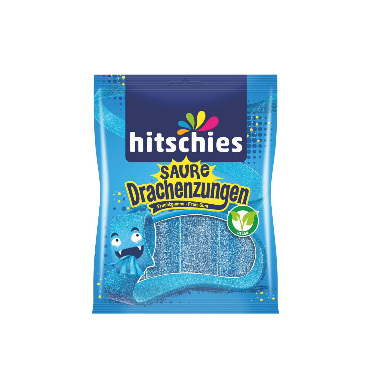 Hitschies Saure Drachenzungen Blau 125g