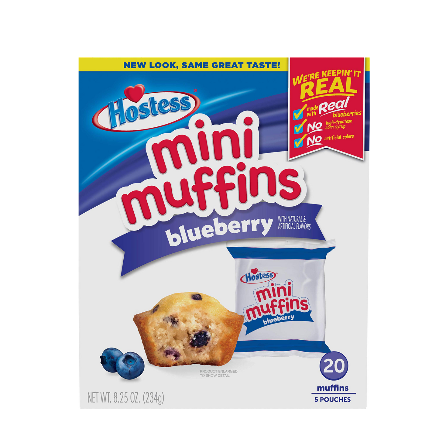 Hostess Mini Muffin Blueberry 234g