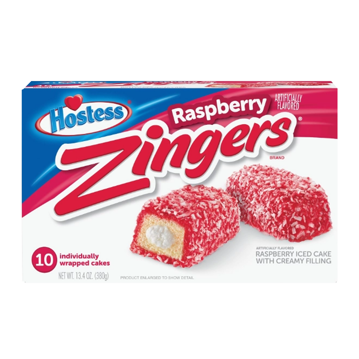 Hostess Raspberry Zingers 380g