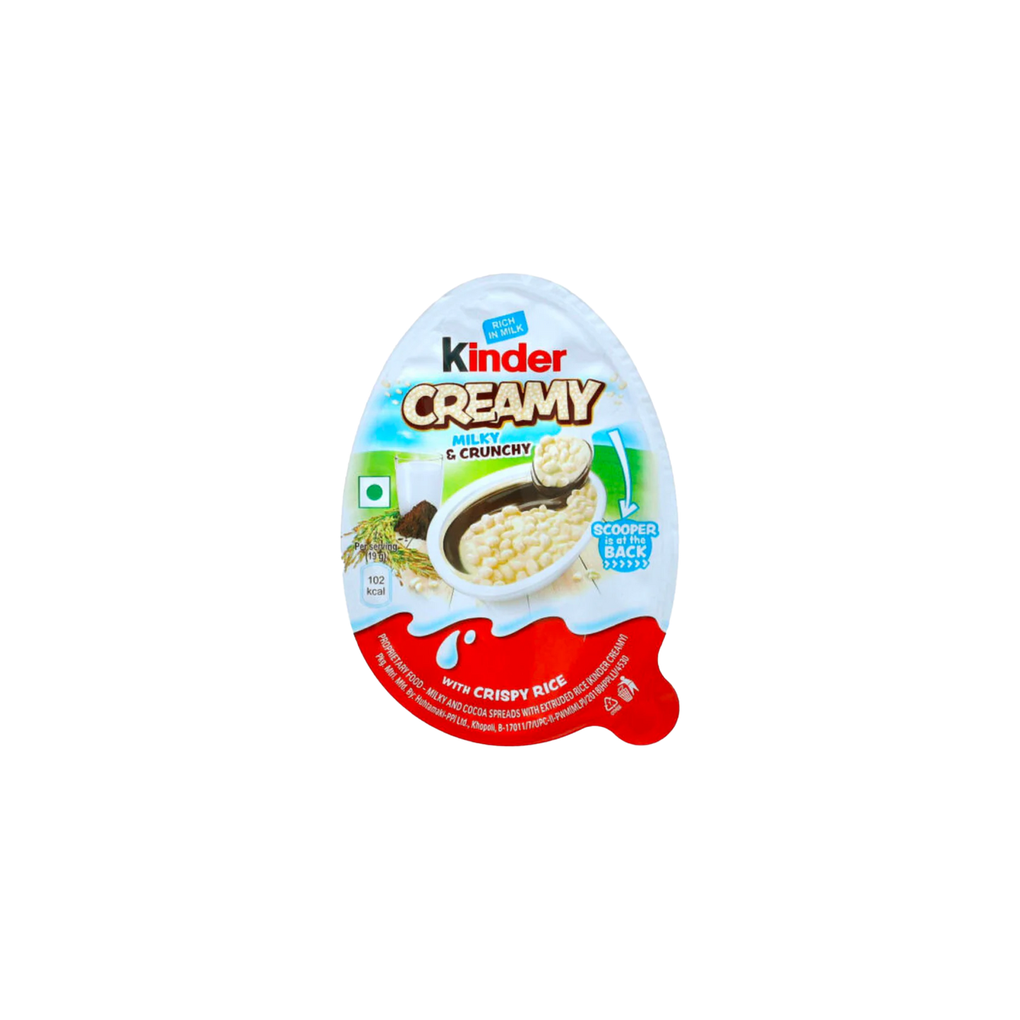 Kinder Creamy Milky&Crunchy 19g