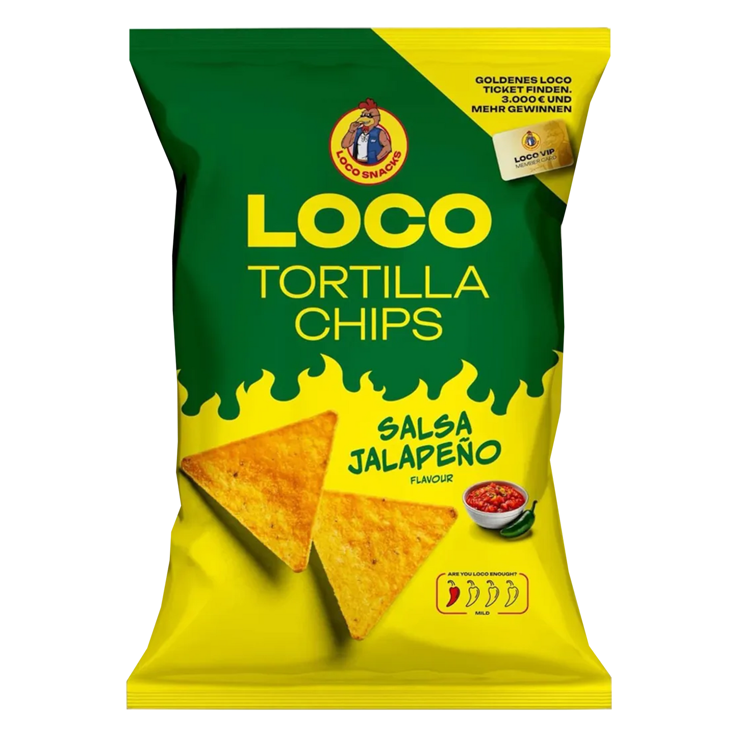 Loco Chips Jalapenos 100g