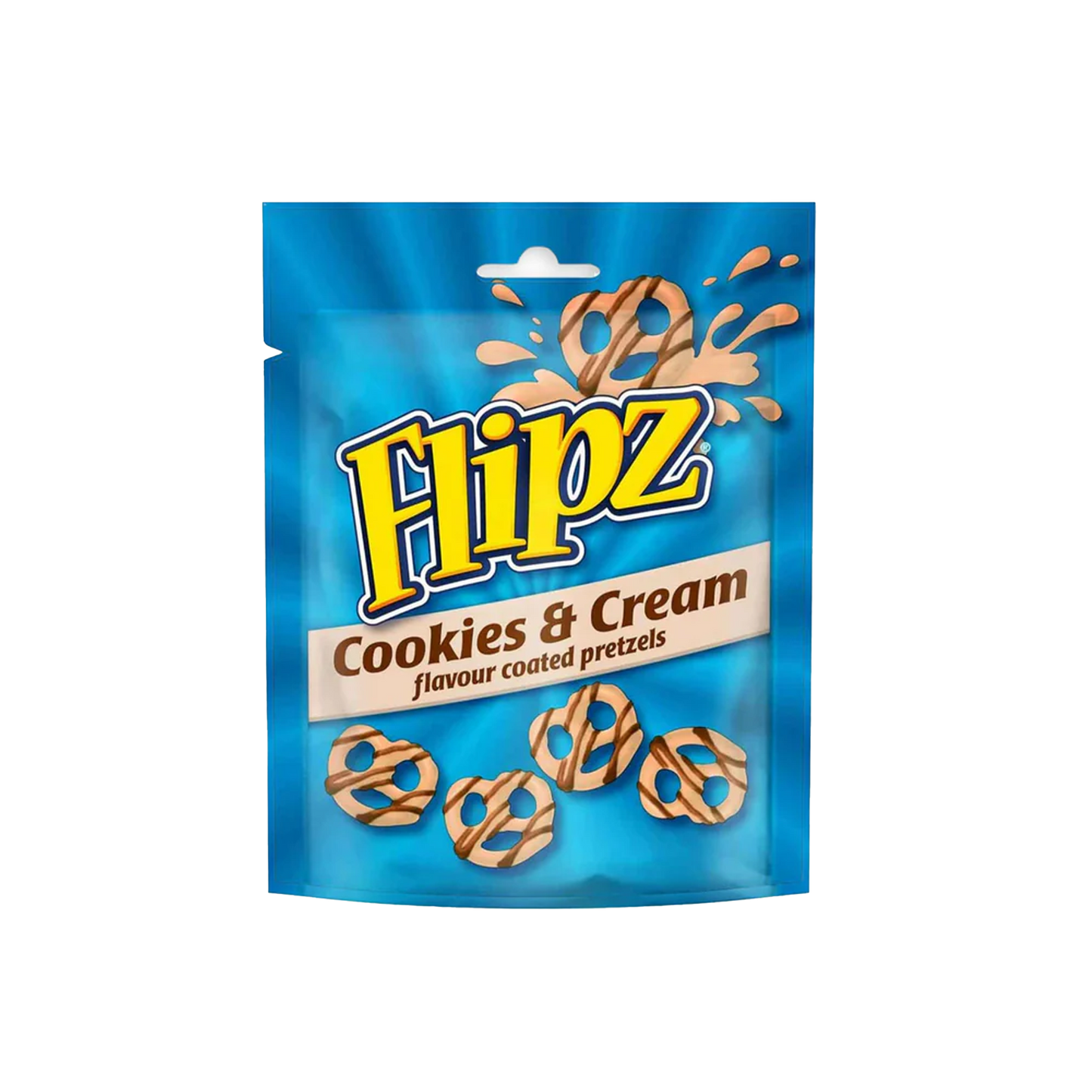 McVities Flipz Cookies&Cream flavor coated pretzel 90g