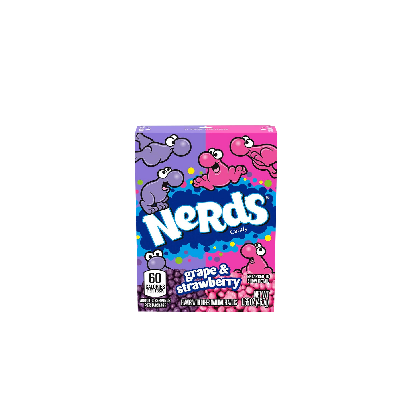 Nerds grape & strawberry 46,7g