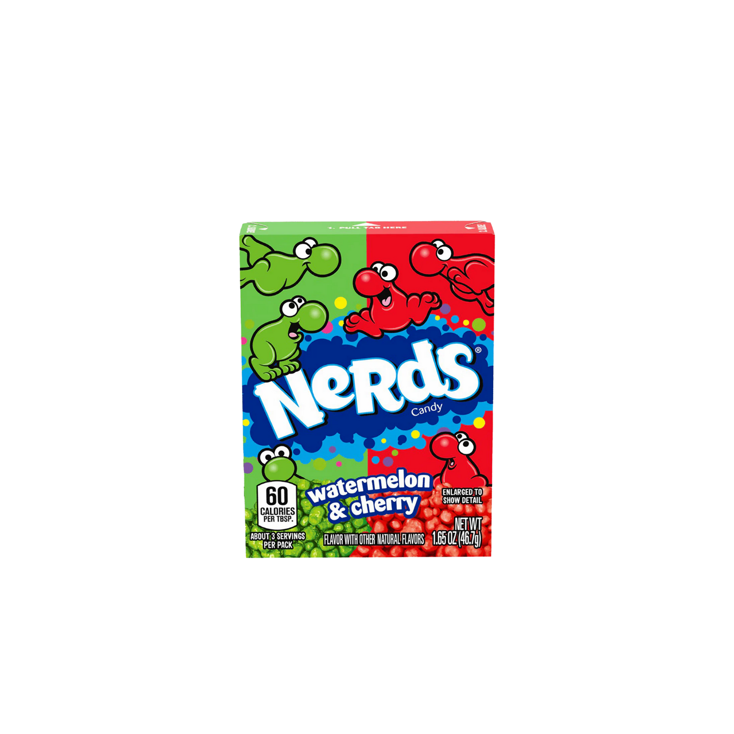 Nerds watermelon & cherry 46,7g