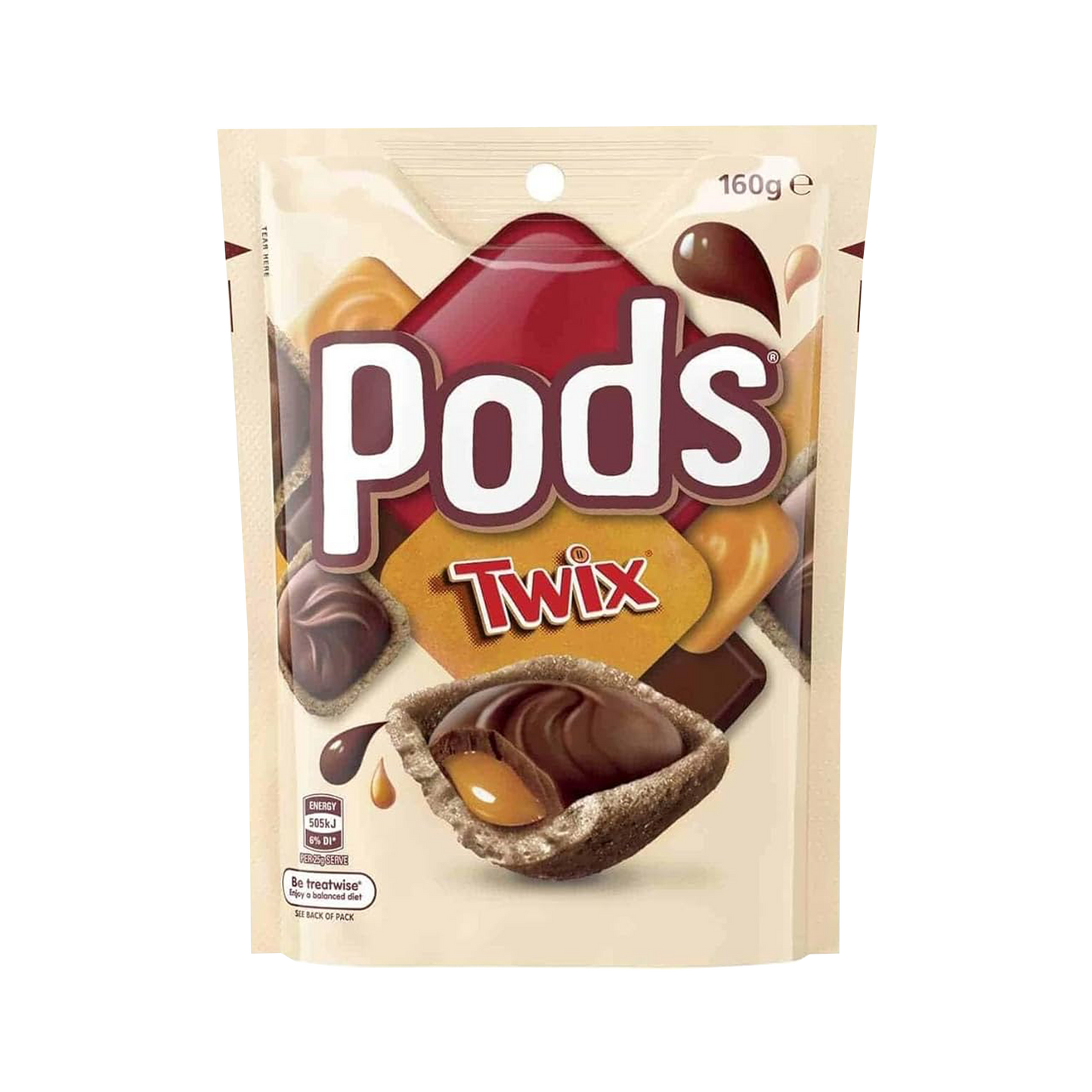 Pods Twix 160g