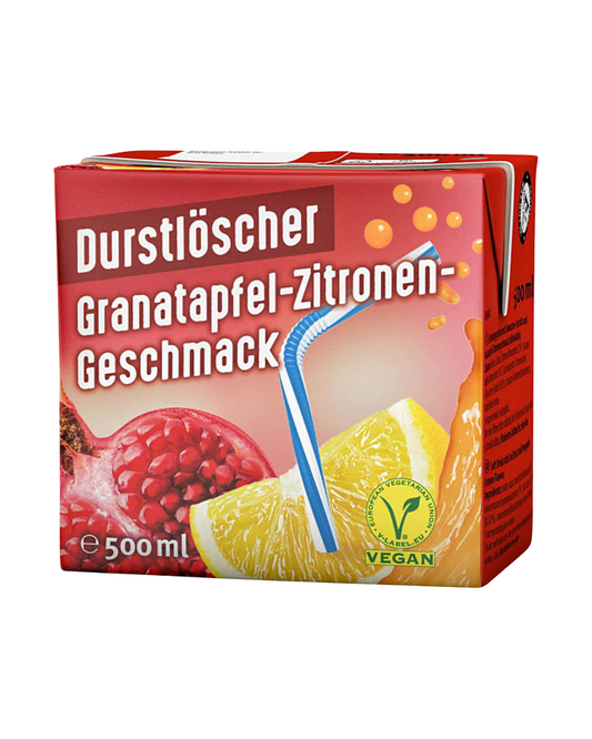Durstlöscher Granatapfel - Zitrone 0,5l