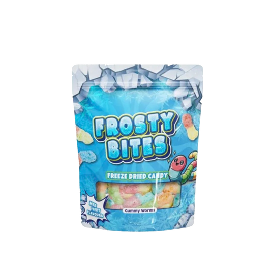 Frosty Bites Gummy Worms 50g