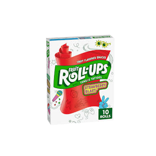 Fruit Roll Ups Strawberry Blast 10 Rolls 141g