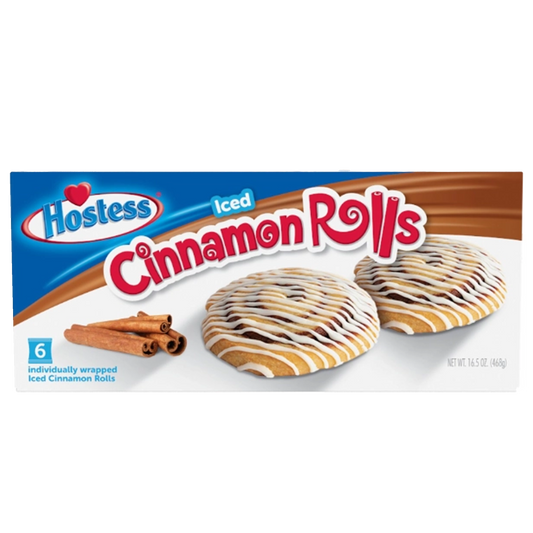 Hostess Iced Cinnamon Rolls 468g