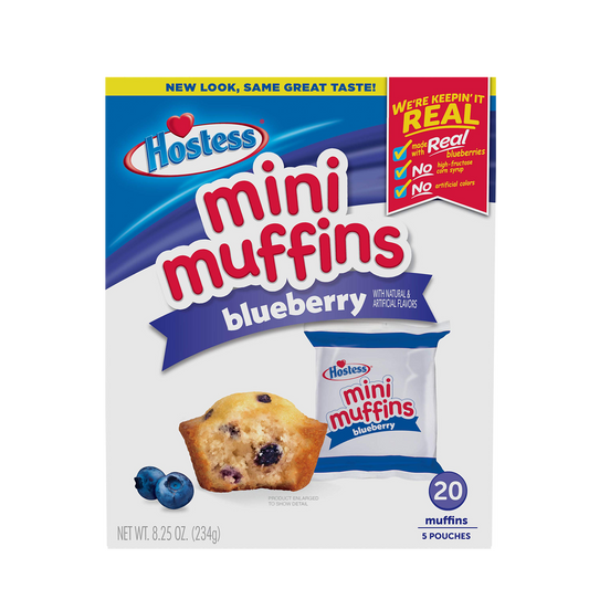 Hostess Mini Muffin Blueberry 234g