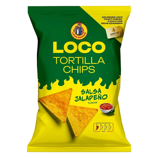 Loco Chips Jalapenos 100g