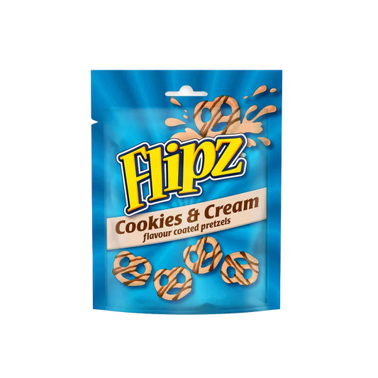 McVities Flipz Cookies&Cream flavor coated pretzel 90g