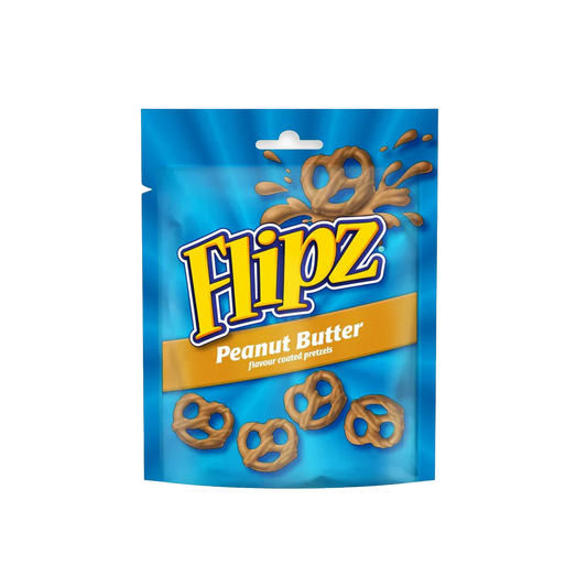 McVities Flipz Peanut Butter flavor coated pretzel 90g
