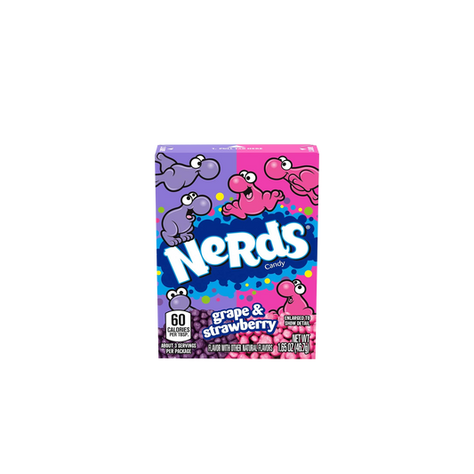 Nerds grape & strawberry 46,7g