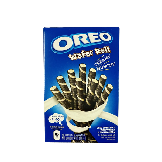 Oreo Waffer Rolls Vanilla Flavor 54g