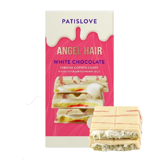 Patislove Angel Hair Weisse Schokolade 90g