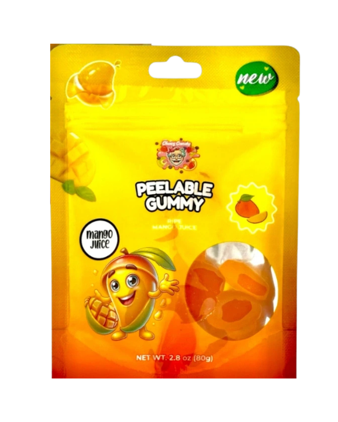 Peelable Gummy Mango 80g