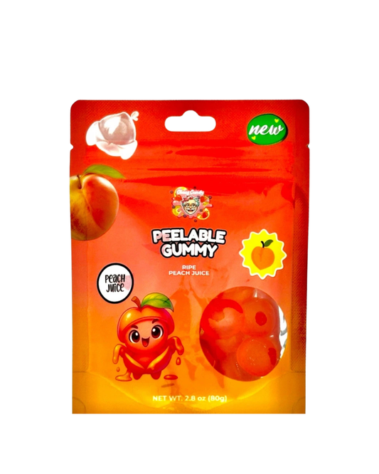 Peelable Gummy Pfirsich 80g