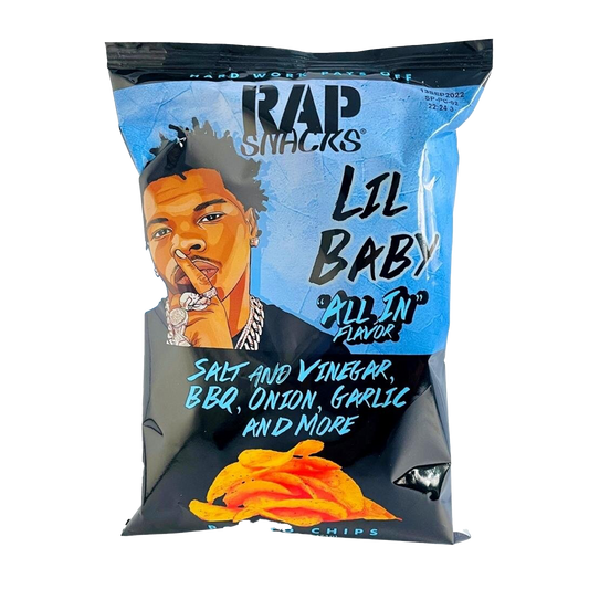 Rap Snacks Lil Baby Salt Vinegar Bbq 71g